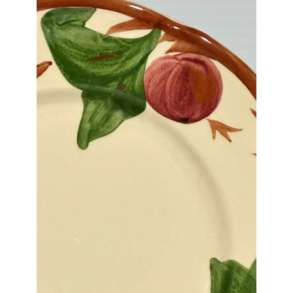 Franciscan Vintage Red Apple 1995 England 8" Salad Dessert Plates-Set of 3 - Picture 3 of 6